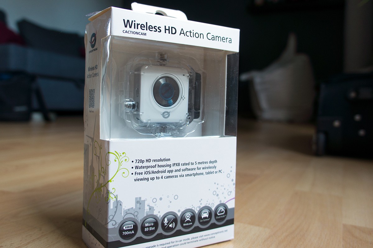 Wireless HD Action Camera Kleine kompakte ActionKamera mit viel