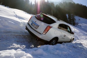 Auf Schnee und Eis mit Cadillac - #CadillacExperience in Gstaad