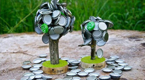 Bierbaum - Kronkorken Magnet – Kreiere deinen eigenen Bierbaum