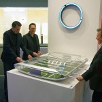 Ford auf dem Salone del Mobile in Mailand – Ausstellungstücke im Stil des Ford GT - Tischkicker