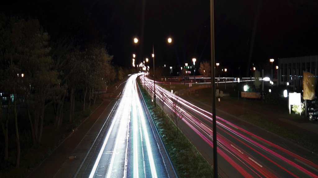 Huawei P8 Rücklichtstreifen Aufnahme