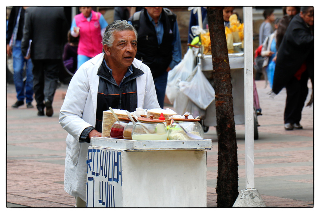 Menschen aus Bogota