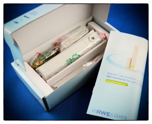 RWE Smarthome Tür- und Fenstersensor Verpackung