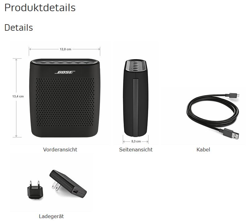 Bose SoundLink Colour Bluetooth speaker