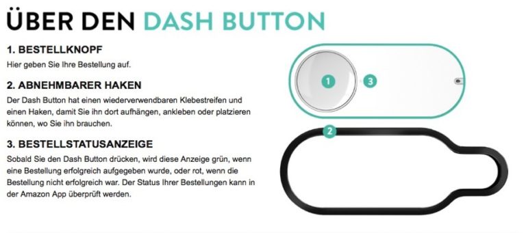 Einkaufen per Knopfdruck – Amazons Dash-Button ist da