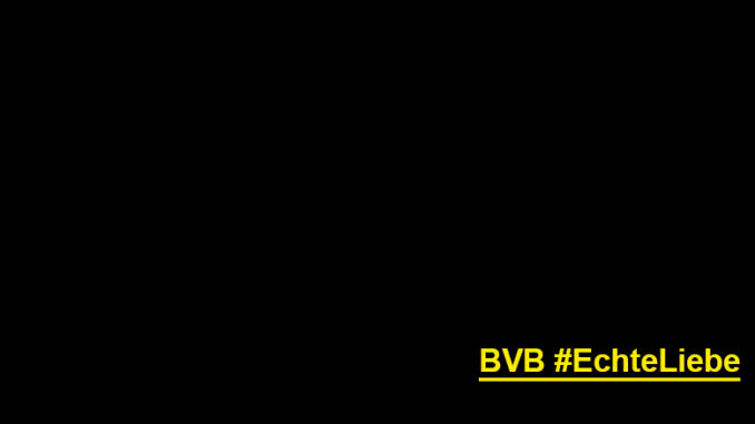 Meine Meinung: Das hat mit „Echte Liebe“ nichts zu tun! #BVB Meine Meinung: Das hat mit „Echte Liebe“ nichts zu tun! #BVB