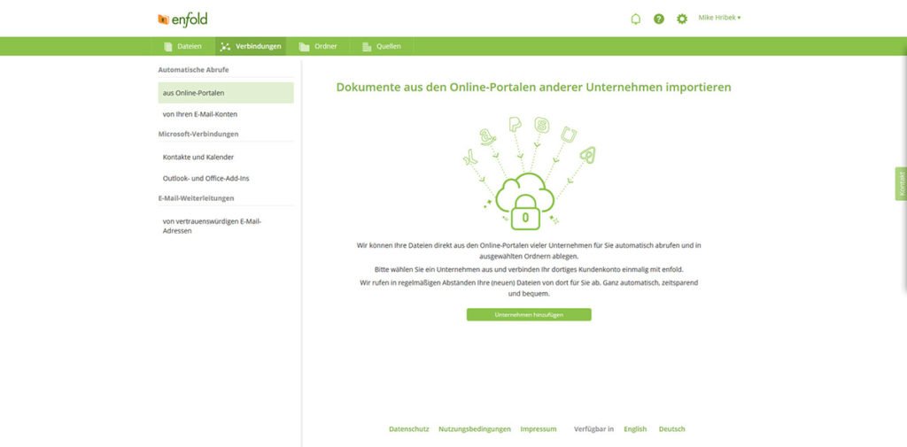 Anzeige: enfold® – der digitale Dokumentenmanager