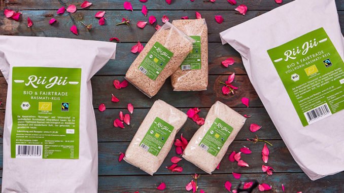 Rii Jii Basmati Reis – biologisch angebaut und Fairtrade zertifiziert