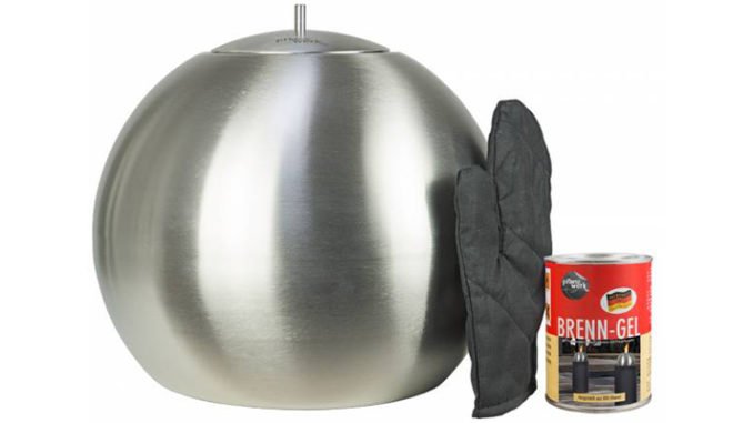 Gewinnspiel: Edelstahl Feuerkugel von pflanzwerk Gewinnspiel: Edelstahl Feuerkugel von pflanzwerk