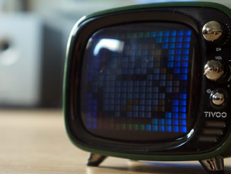 Divoom Tivoo – Retro Bluetooth Lautsprecher mit Smart Pixel Art Display