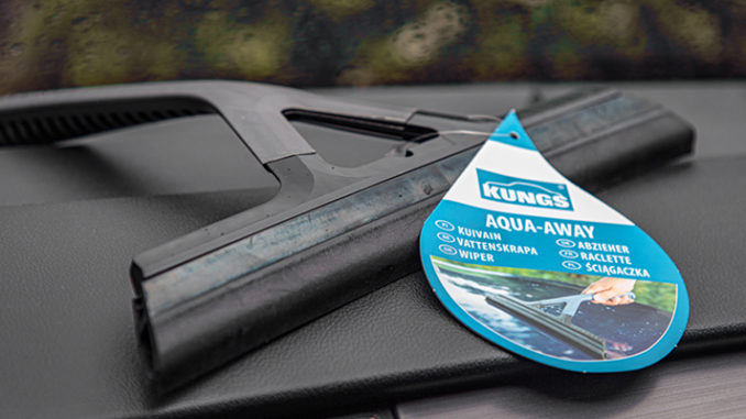Werbung | Saubere und klare Sicht, nicht nur beim Autofahren – Aqua Away Abzieher von Kungs