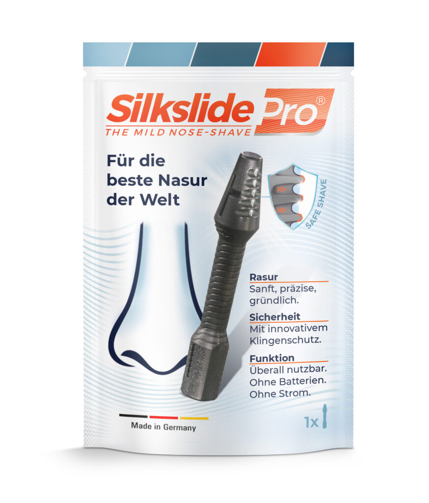 Silkslide Pro Nasierer – einfache Nasenhaar-Trimmung