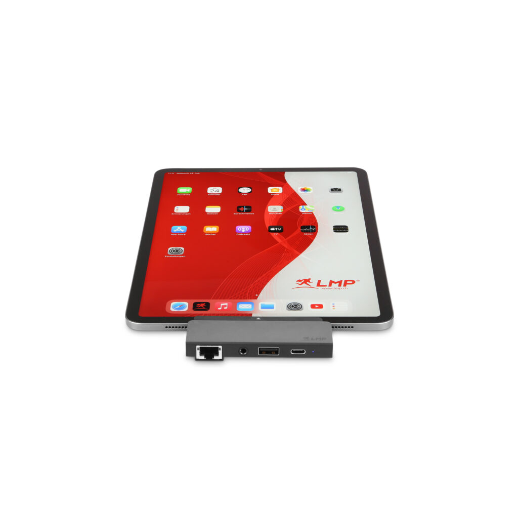 USB-C Tablet Dock Pro von LMP – Perfekte Peripherie-Ergänzung für das iPad Pro/Air