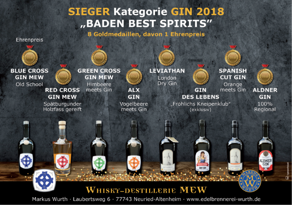 Edelbrennerei-wurth - Ausgezeichneten Gin und mehr entdecken