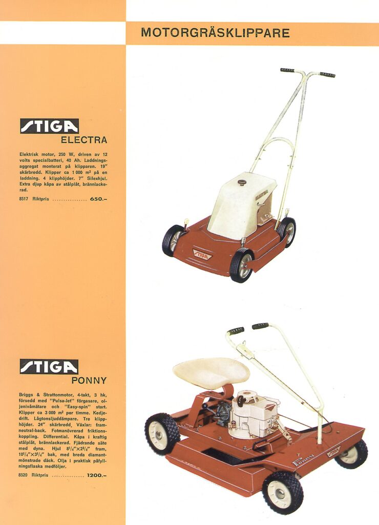 STIGA Historie - Your Garden, Your Life