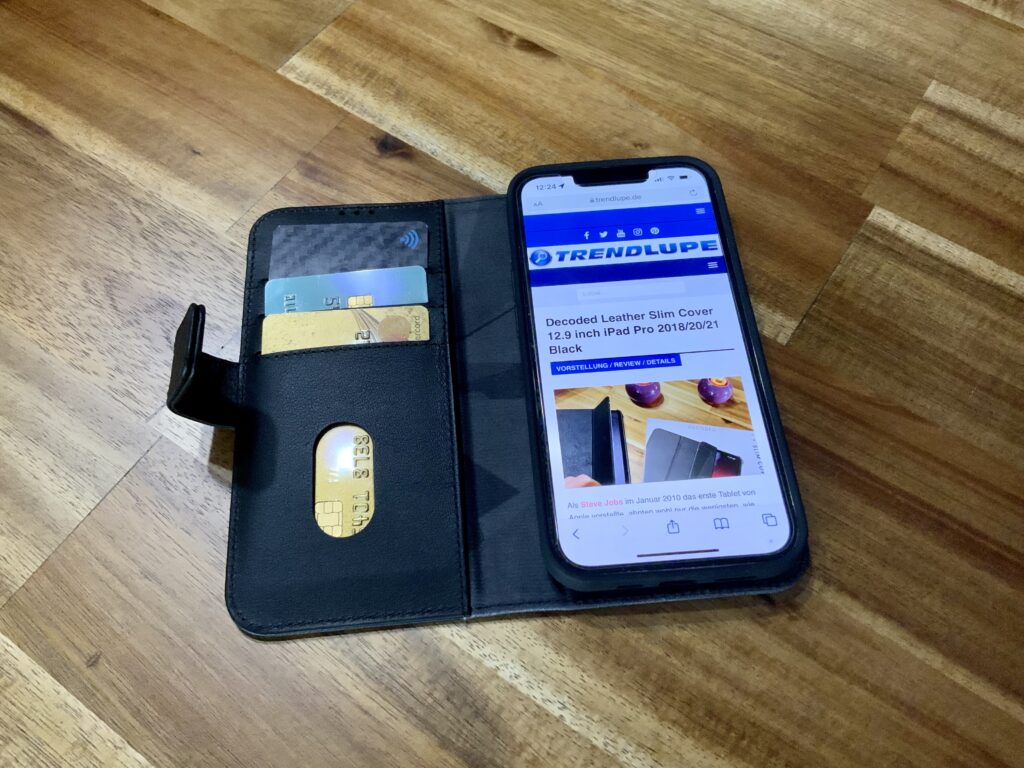 Detachable Wallet von DECODED - Brieftasche und Backcase-Schutz edel vereint