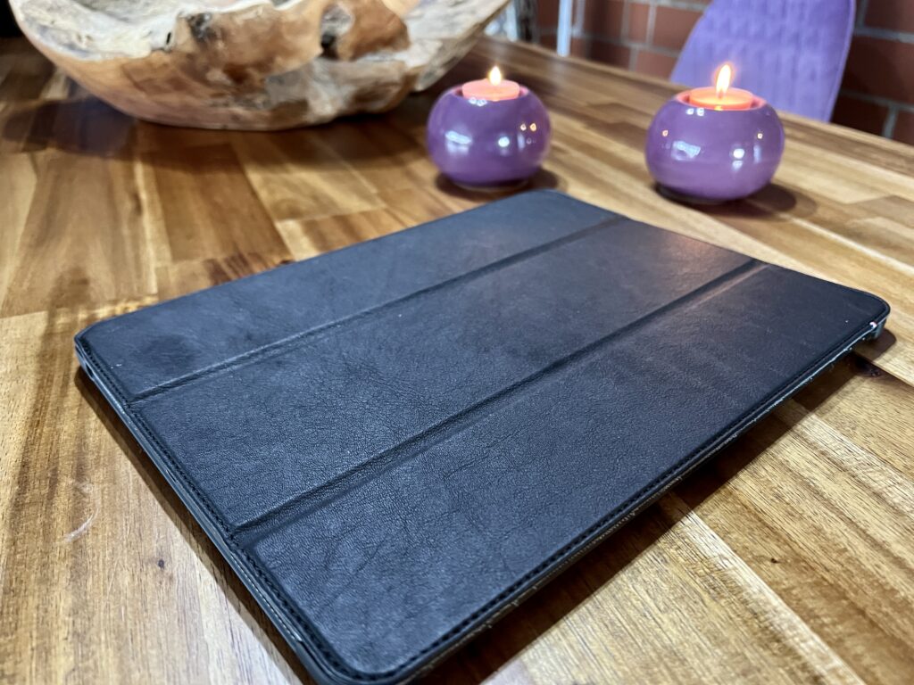 Decoded Leather Slim Cover 12.9 inch iPad Pro 2018/20/21 Black