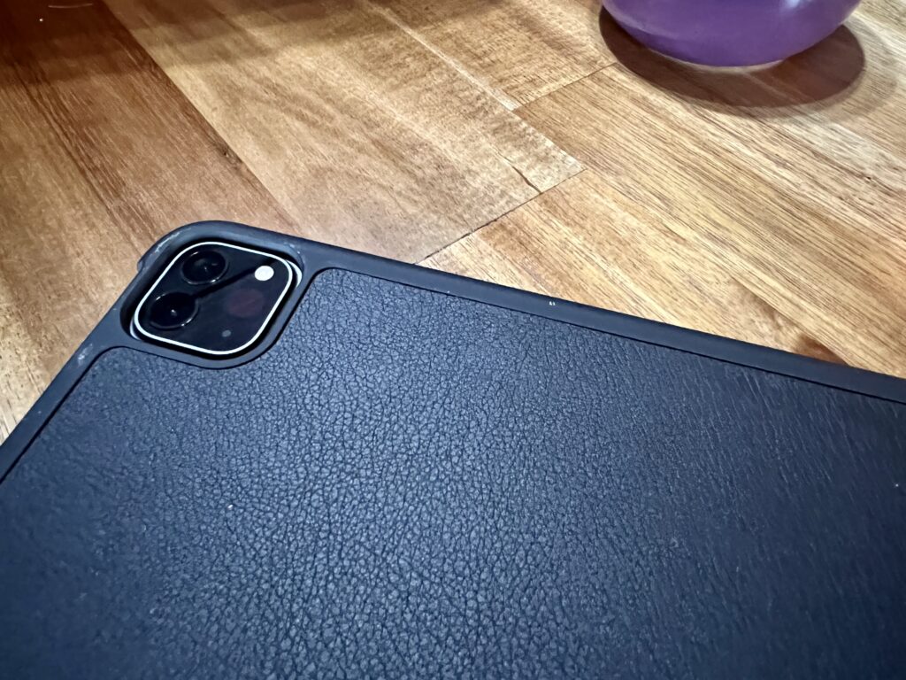 Decoded Leather Slim Cover 12.9 inch iPad Pro 2018/20/21 Black