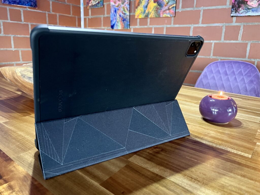 Decoded Leather Slim Cover 12.9 inch iPad Pro 2018/20/21 Black