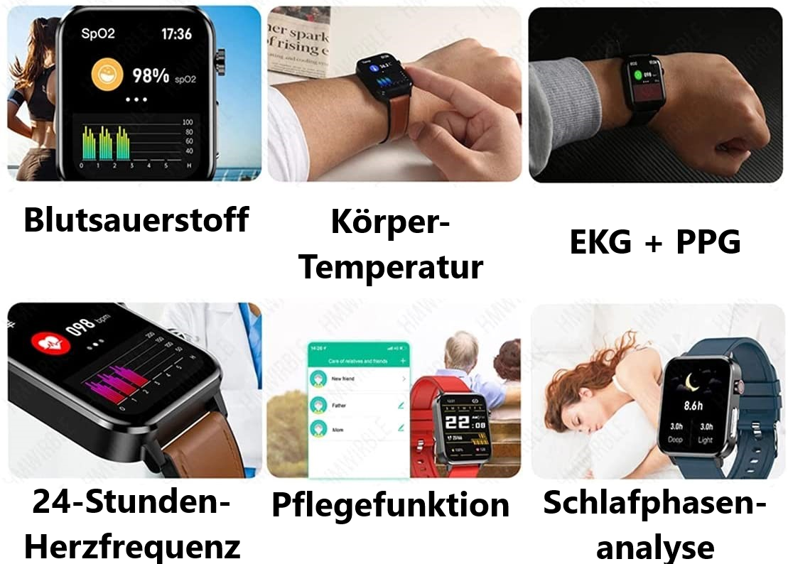 Zeit Vision CARE Plus Gesundheitsuhr