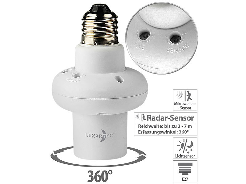 Lunartec Radarbewegungsmelder