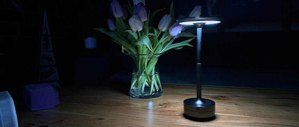 Tap-light Retro Tischlampe - Kabellos, Regenfest Und Im Trend