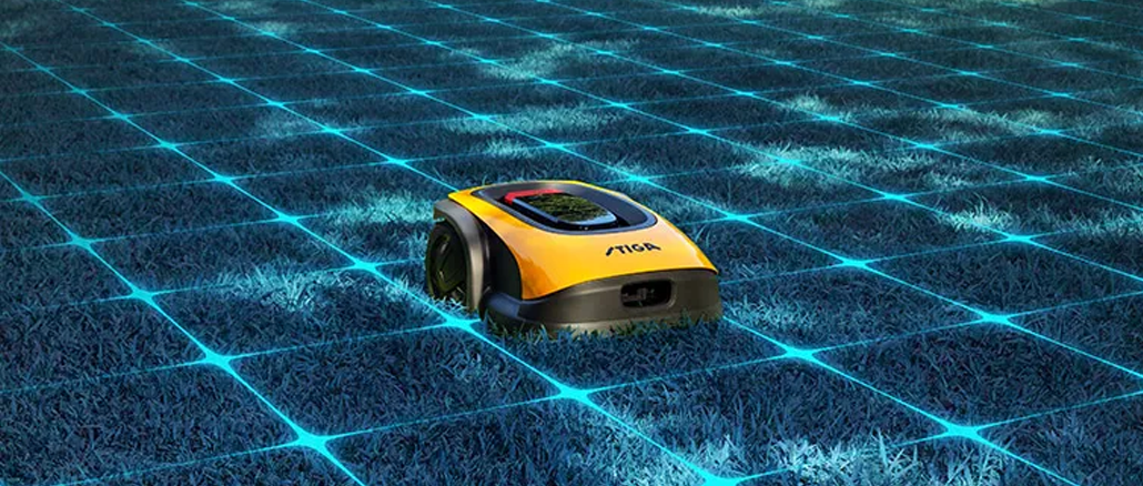 AGS technology from STIGA: mowing the lawn on autopilot