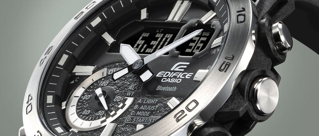 Von der Rennstrecke ans Handgelenk: Die Casio EDIFICE ECB-40 im Motorsport-Design