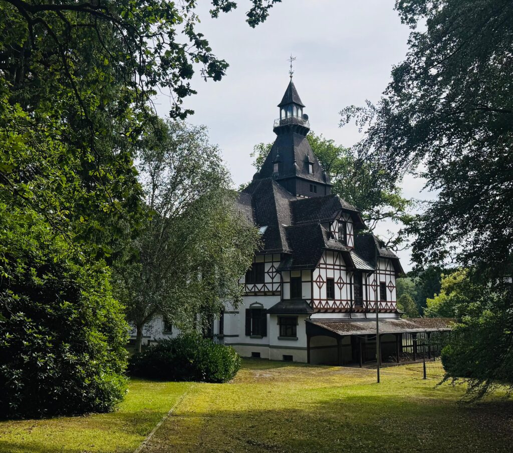 Schloss Wilhelmsruh - Hevehalbinsel im Herbst