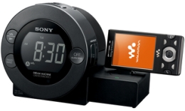 Werbung | Docking Station von Sony – Radiowecker ICF-C8WM