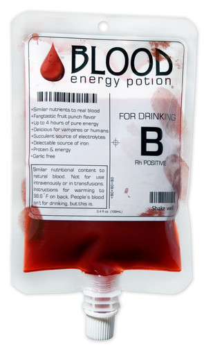 Werbung | Fruchtige Blutkonserve für den Energie-Kick