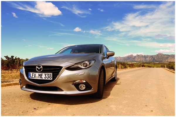 Fotos von der Mazda3 Probefahrt in Barcelona #mazda3