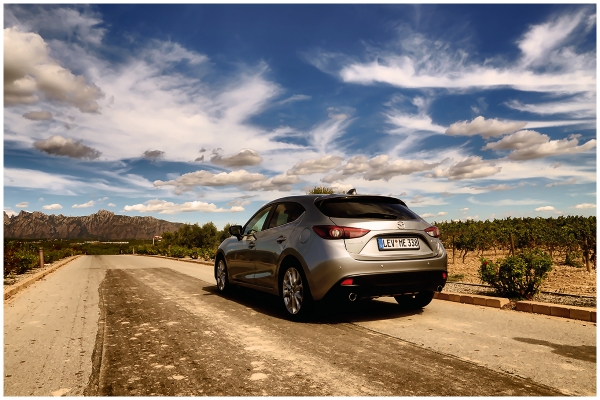 Fotos von der Mazda3 Probefahrt in Barcelona #mazda3