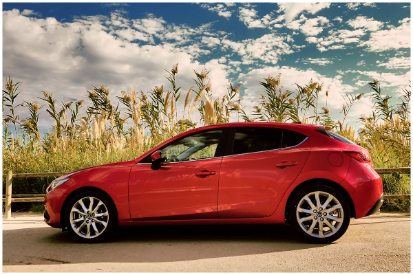 Fotos von der Mazda3 Probefahrt in Barcelona #mazda3