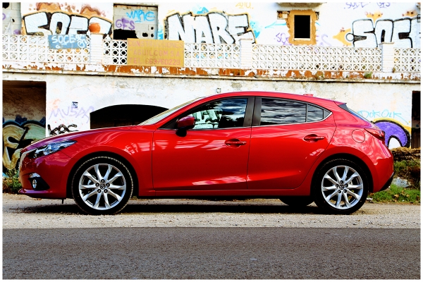 Fotos von der Mazda3 Probefahrt in Barcelona #mazda3