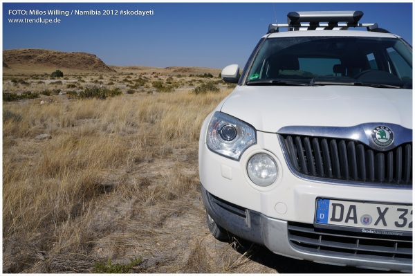 Namibia Skoda Yeti Safari