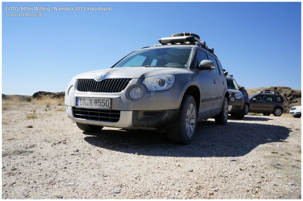 Namibia Skoda Yeti Safari