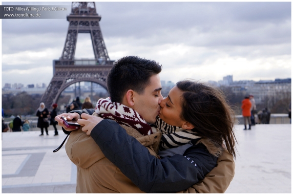 Paris – die Stadt der Küsse