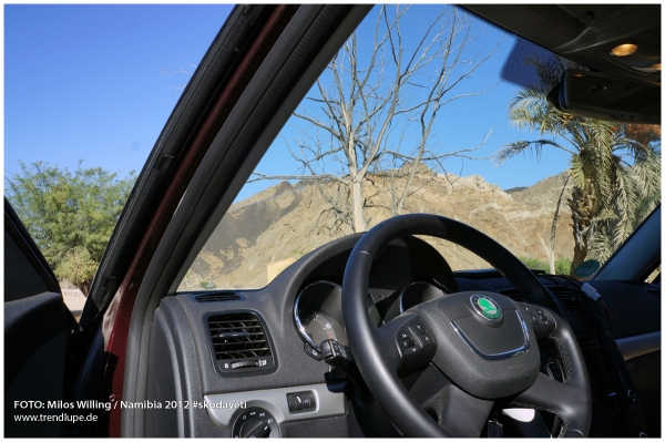 skoda yeti in namibia